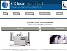 Tablet Screenshot of ceinstruments.co.uk